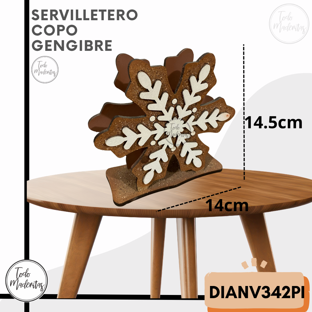 SERVILLETERO COPO GENGIBRE