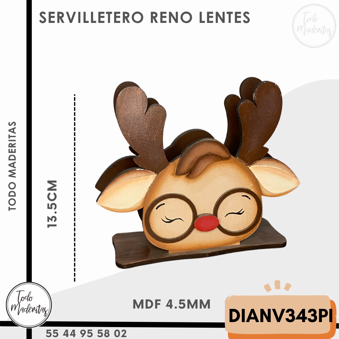 SERVILLETERO RENO LENTES