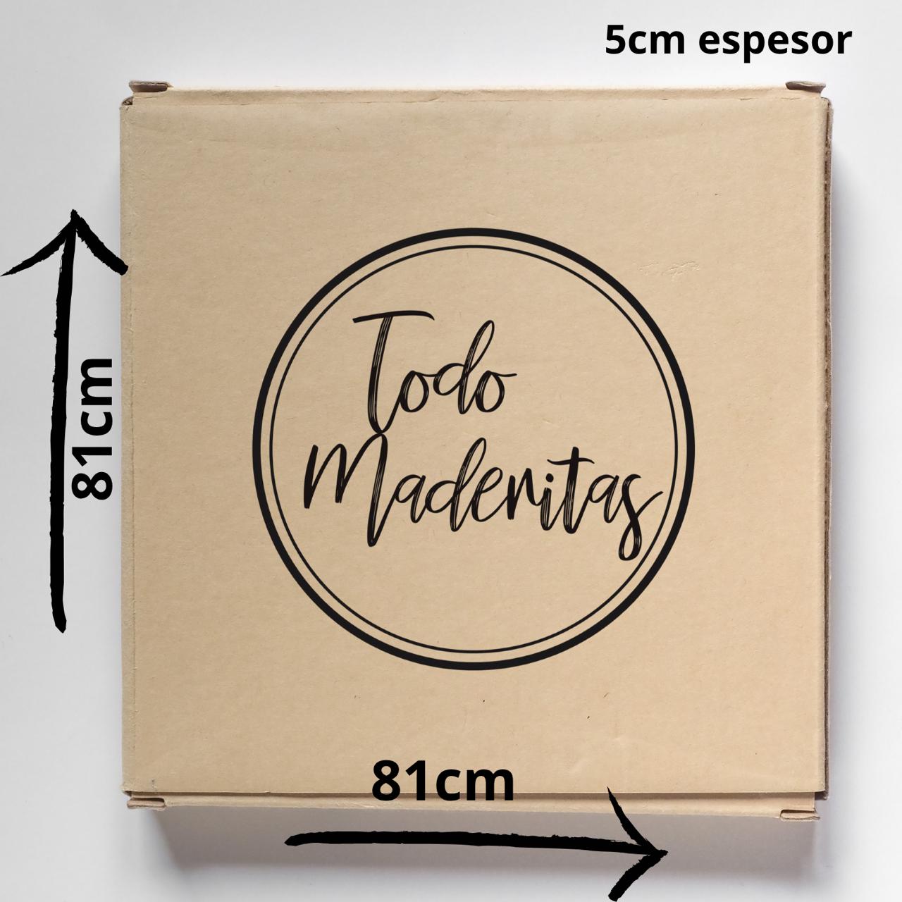 ALTAR MDF TRAJINERA 80X80 + ARCO