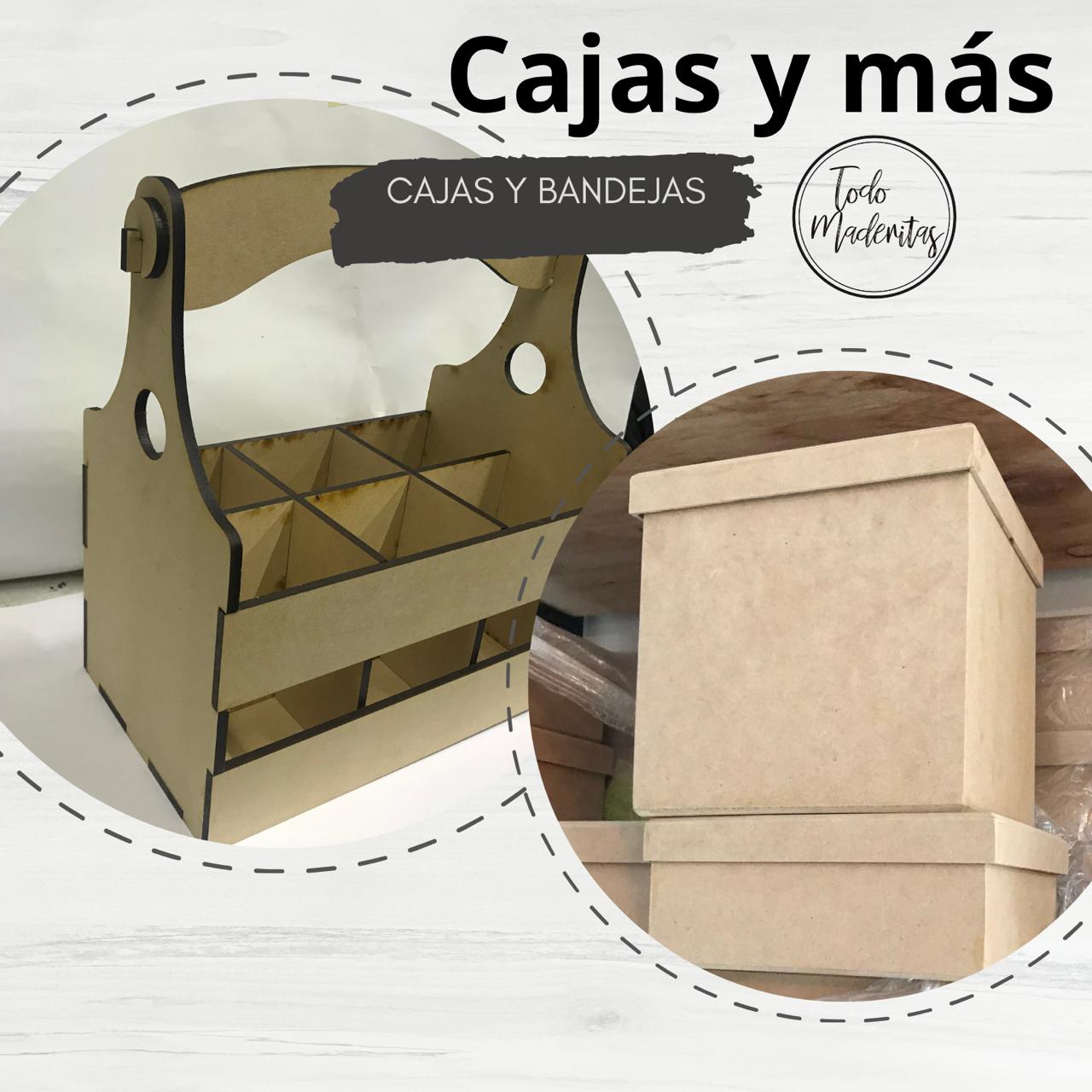 CAJAS, BANDEJAS Y MÁS