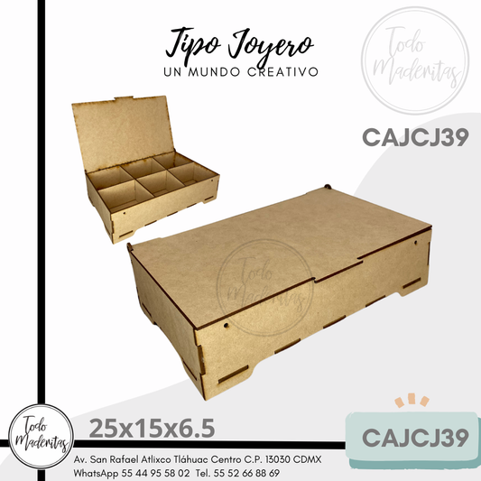 Caja Tipo Joyero