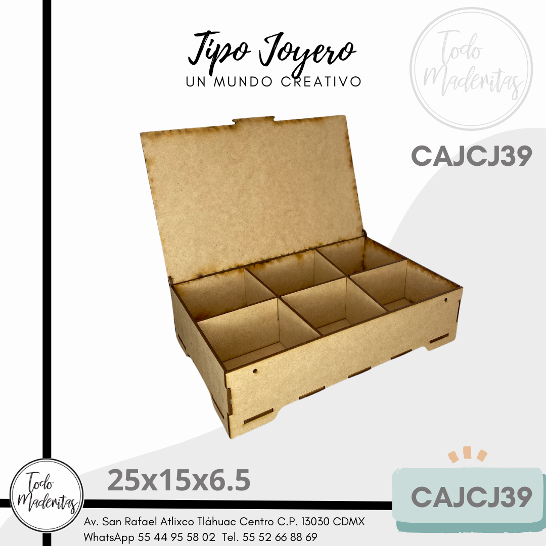 Caja Tipo Joyero