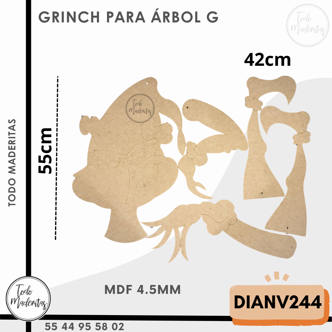 GRINCH PARA  ÁRBOL G
