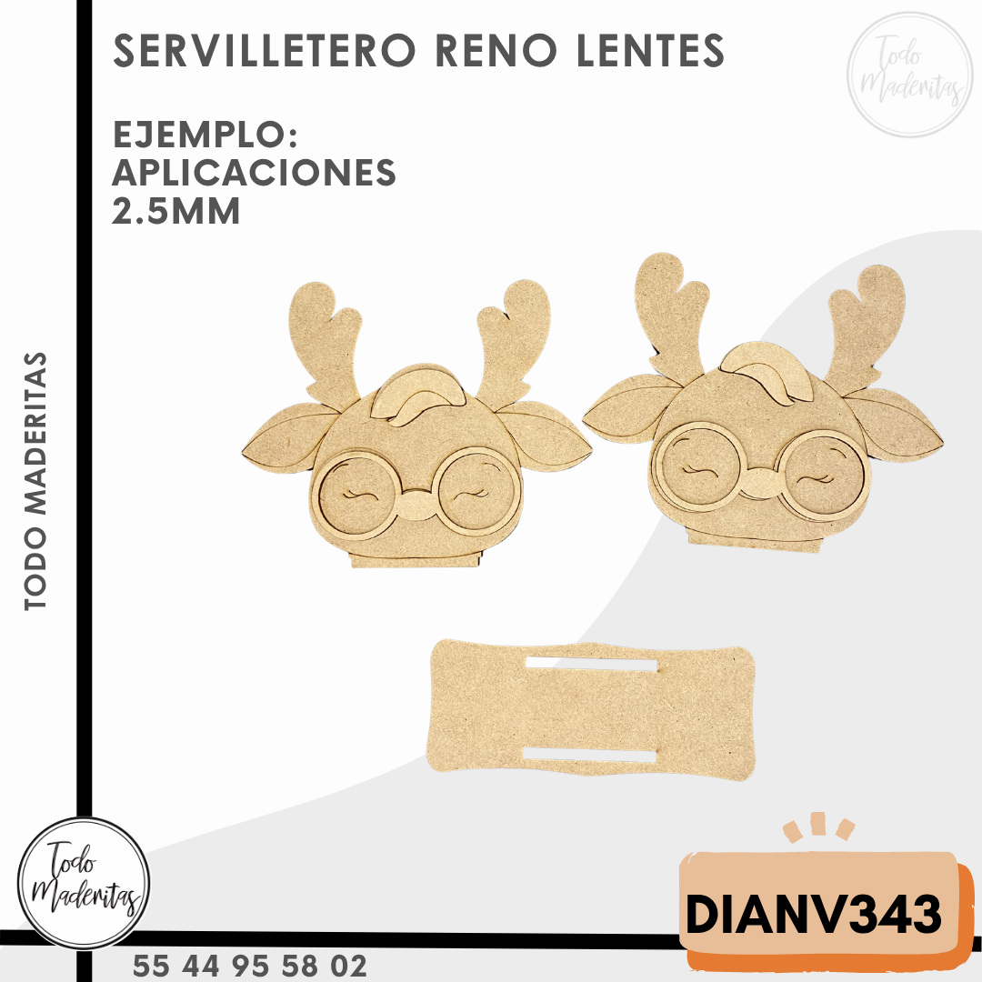 SERVILLETERO RENO LENTES