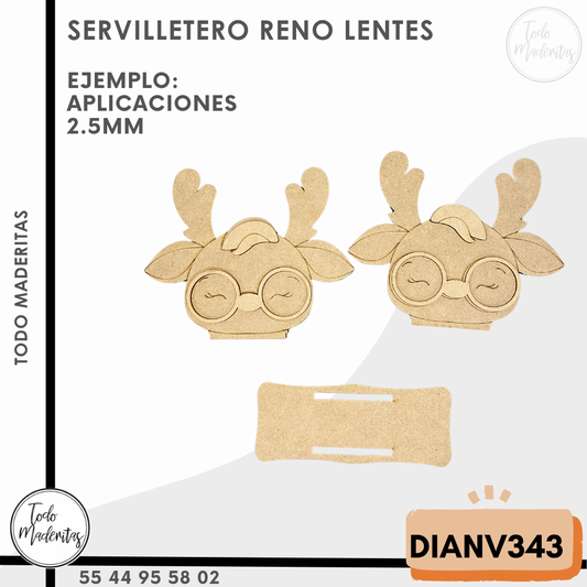 SERVILLETERO RENO LENTES